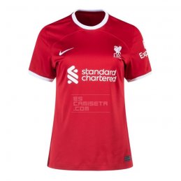 1a Equipacion Camiseta Liverpool Mujer 23-24