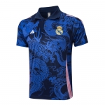 Camiseta Polo del Real Madrid Dragon 24-25 Azul