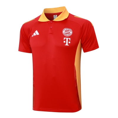 Camiseta Polo del Bayern Munich 2024-25 Rojo