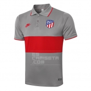 Camiseta Polo del Atletico Madrid 20/21 Gris