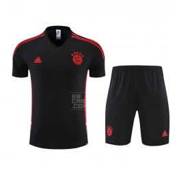 Chandal del Bayern Munich Manga Corta 22-23 Negro - Pantalon Corto