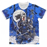 Camiseta Japon Anime 2024 Tailandia Azul