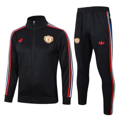 Chandal de Chaqueta del Manchester United 24-25 Negro