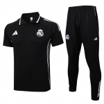 Conjunto Polo del Real Madrid 25-26 Negro Conjunto Polo del Real Madrid 25-26 Negro