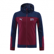 Chaqueta con Capucha del Manchester City 20-21 Rojo