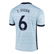 2ª Equipacion Camiseta Chelsea Jugador T.Silva 20-21