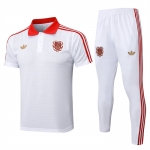 Conjunto Polo del Bayern Munich 125 Aniversario 25-26 Blanco Conjunto Polo del Bayern Munich 125 Aniversario 25-26 Blanco