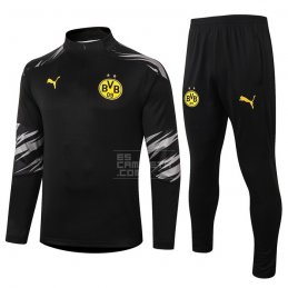 Chandal de Sudadera del Borussia Dortmund 20-21 Negro