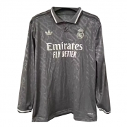 Manga Larga 3a Equipacion Camiseta Real Madrid 24-25