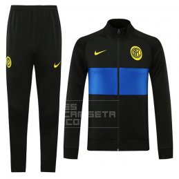 Chandal de Chaqueta del Inter Milan 20/21 Negro