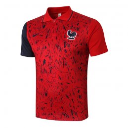 Camiseta Polo del Francia 20-21 Rojo