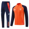 Chandal de Chaqueta del Manchester United Nino 24-25 Naranja