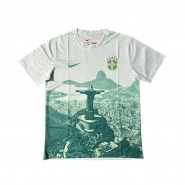 Camiseta Brasil Jesus 2025-26 Tailandia Blanco Verde Camiseta Brasil Jesus 2025-26 Tailandia Blanco Verde