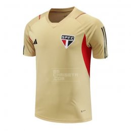 Camiseta de Entrenamiento Sao Paulo 2023-24 Amarillo