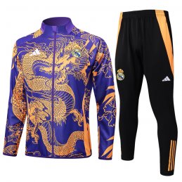 Chandal de Chaqueta del Real Madrid Dragon 24-25 Purpura