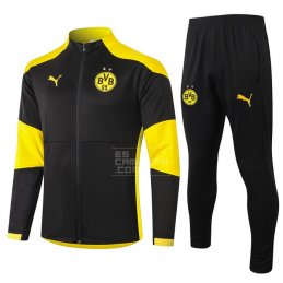 Chandal de Chaqueta del Borussia Dortmund 20-21 Negro