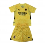 2ª Equipacion Camiseta AC Milan Portero Nino 24-25