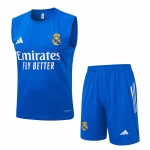 Chandal del Real Madrid Sin Mangas 25-26 Azul Blanco Chandal del Real Madrid Sin Mangas 25-26 Azul Blanco