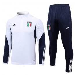 Chandal de Sudadera del Italia 23-24 Blanco