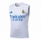 Camiseta de Entrenamiento Real Madrid Sin Mangas 25-26 Blanco Azul Camiseta de Entrenamiento Real Madrid Sin Mangas 25-26 Blanco Azul