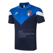 Camiseta Polo del Italia 2020 Azul