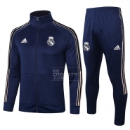 Chandal de Chaqueta del Real Madrid 20-21 Azul Marino