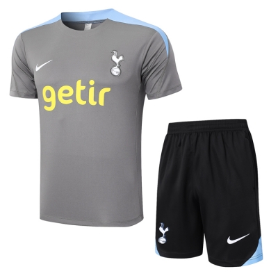 Chandal del Tottenham Hotspur Manga Corta 24-25 Gris - Pantalon Corto