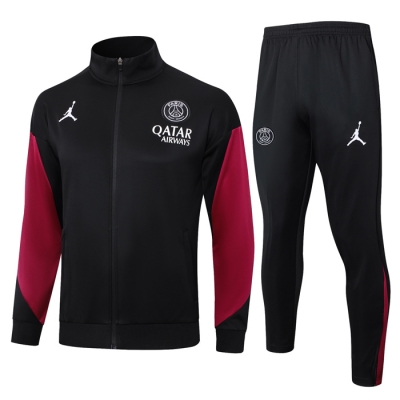 Chandal de Chaqueta del Paris Saint-Germain Jordan 24-25 Negro