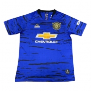 Camiseta de Entrenamiento Manchester United 20-21 Azul