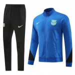 Chandal de Chaqueta del Barcelona 2024-2425 Azul