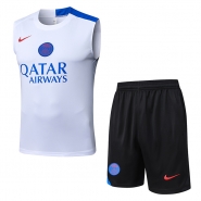 Chandal del Paris Saint-Germain Sin Mangas 25-26 Blanco Chandal del Paris Saint-Germain Sin Mangas 25-26 Blanco
