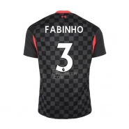 3ª Equipacion Camiseta Liverpool Jugador Fabinho 20-21