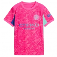 Camiseta Manchester City Portero 25-26 Rosa Camiseta Manchester City Portero 25-26 Rosa