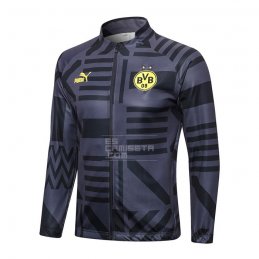 Chaqueta del Borussia Dortmund 22-23 Negro y Gris