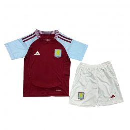 1a Equipacion Camiseta Aston Villa Nino 24-25