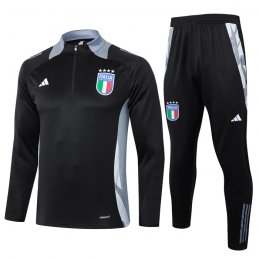 Chandal de Sudadera del Italia 24-25 Negro