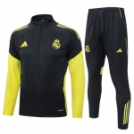 Chandal de Chaqueta del Real Madrid 25-26 Gris Amarillo Chandal de Chaqueta del Real Madrid 25-26 Gris Amarillo