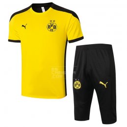 Chandal del Borussia Dortmund Manga Corta 2020-21 Amarillo