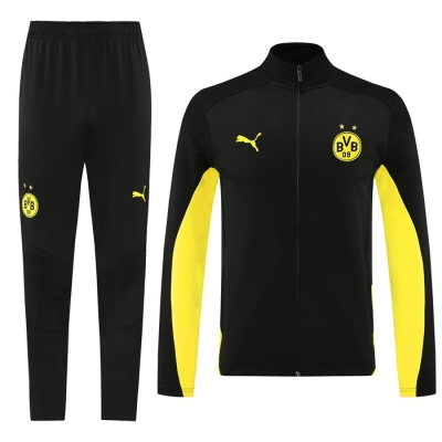 Chandal de Chaqueta del Borussia Dortmund 24-25 Negro