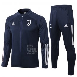 Chandal de Chaqueta del Juventus 20/21 Azul