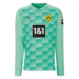 Manga Larga Camiseta Borussia Dortmund Portero 20-21 Verde