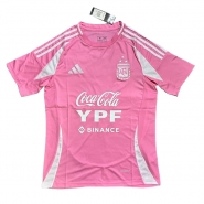 Camiseta Pre Partido del Argentina 2025 Rosa Camiseta Pre Partido del Argentina 2025 Rosa