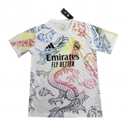 Camiseta Real Madrid Dragon 24-25 Tailandia Blanco