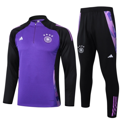 Chandal de Sudadera del Alemania Nino 24-25 Purpura