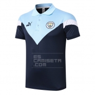 Camiseta Polo del Manchester City 20/21 Azul