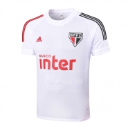 Camiseta de Entrenamiento Sao Paulo 20/21 Blanco