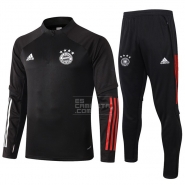 Chandal de Sudadera del Bayern Munich 20-21 Negro