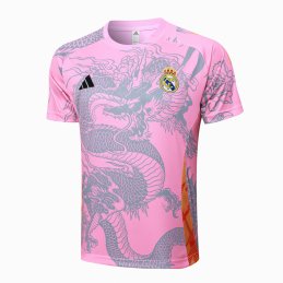 Camiseta de Entrenamiento Real Madrid Dragon 24-25 Rosa