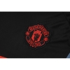 Chandal del Manchester United Manga Corta 2024-25 Negro - Pantalon Corto