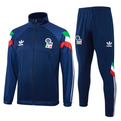 Chandal de Chaqueta del Italia 2024-25 Azul